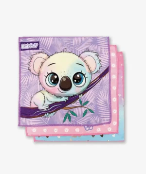 סט 3 מפיות אוכל Cuddly