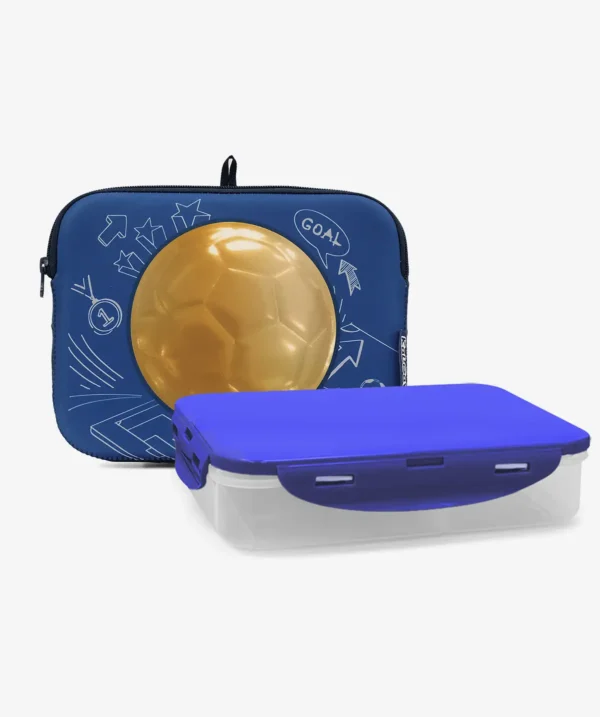 תיק אוכל Soccer Ball כחול