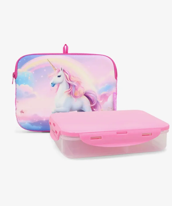 תיק אוכל Unicorn Raibow