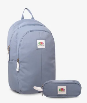 סט תיק קלמר Fruit Of The Loom Peach כחול ג'ינס