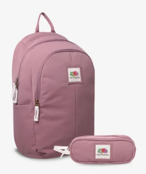 סט תיק קלמר Fruit Of The Loom Peach ורוד עתיק