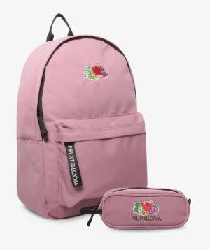סט תיק קלמר Fruit Of The Loom Apple ורוד עתיק
