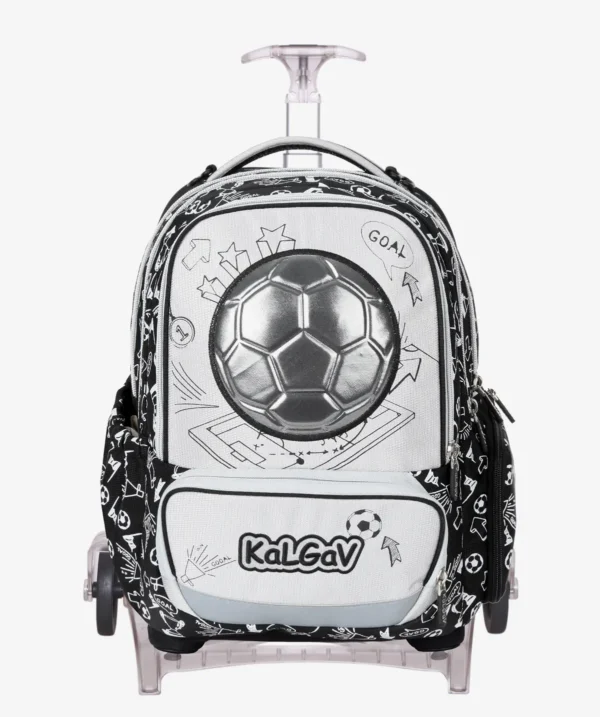 מארז X-Fix trolley Soccer Ball שחור כסוף