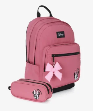 תיק+קלמר Disney Pink Minnie