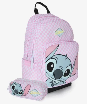 תיק+קלמר Stitch Checkers