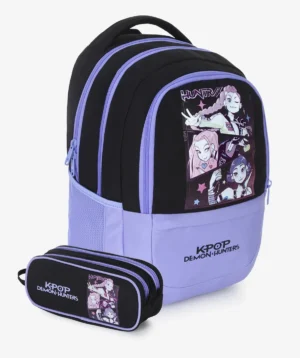 תיק+קלמר Kpop Purple Black